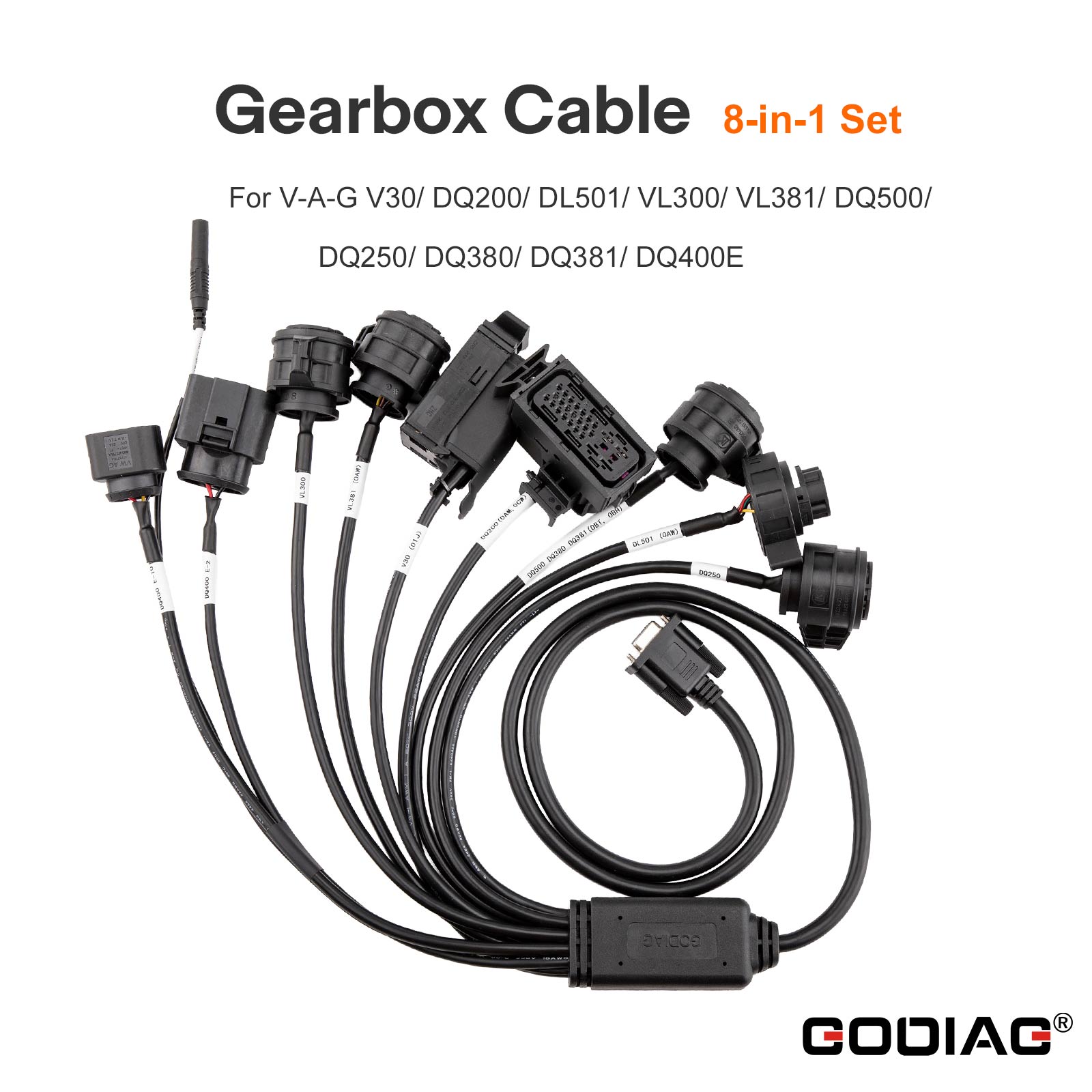 GODIAG Gearbox Cable 8 in 1