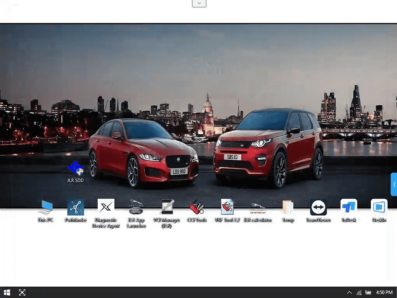 JLR SDD Installation