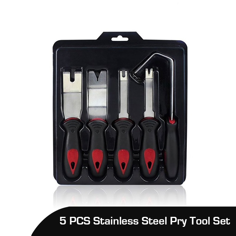 5pcs Door Panel Tool Set Stainless Steel