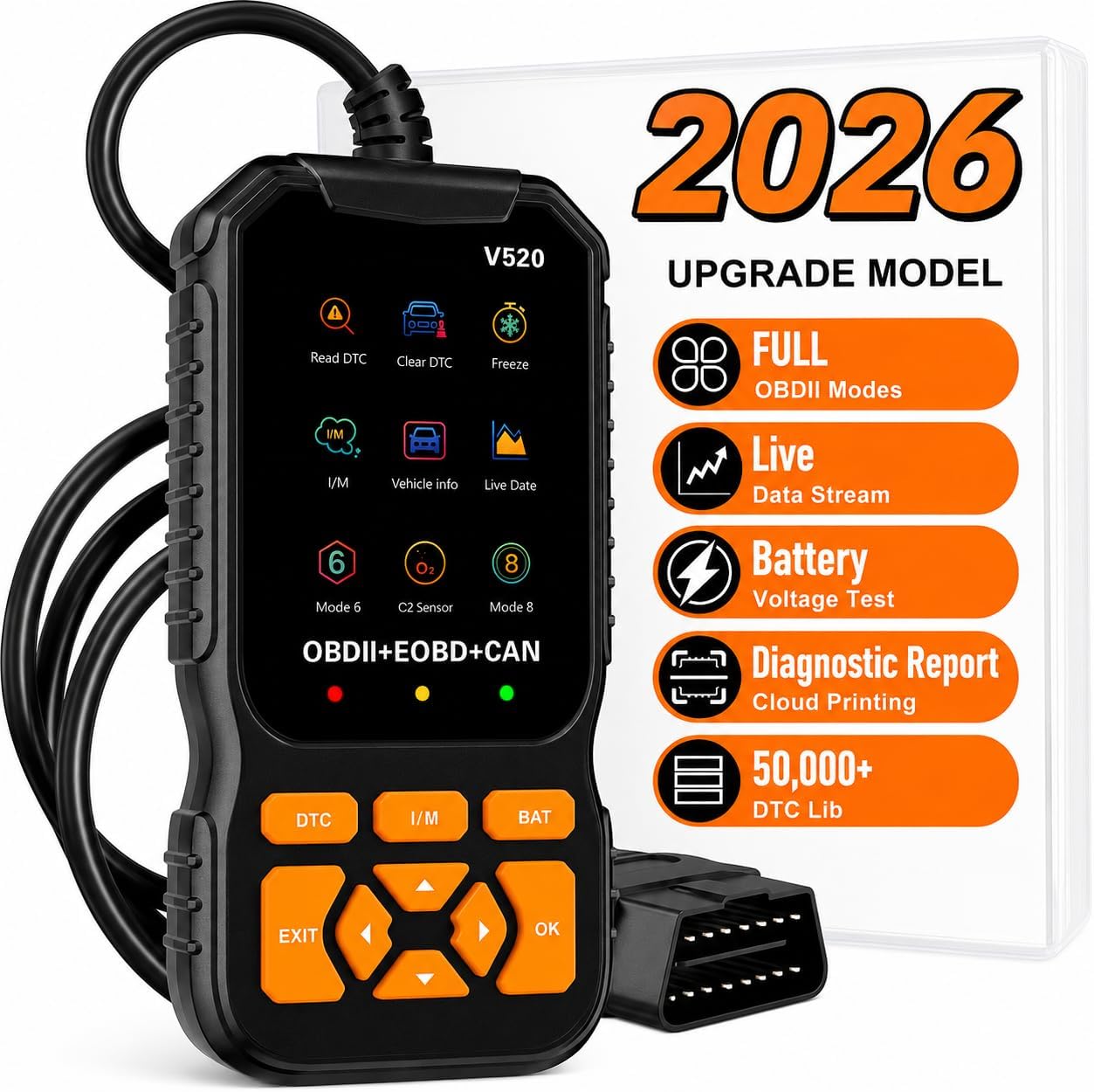 V520 Professional OBD2 Scanner